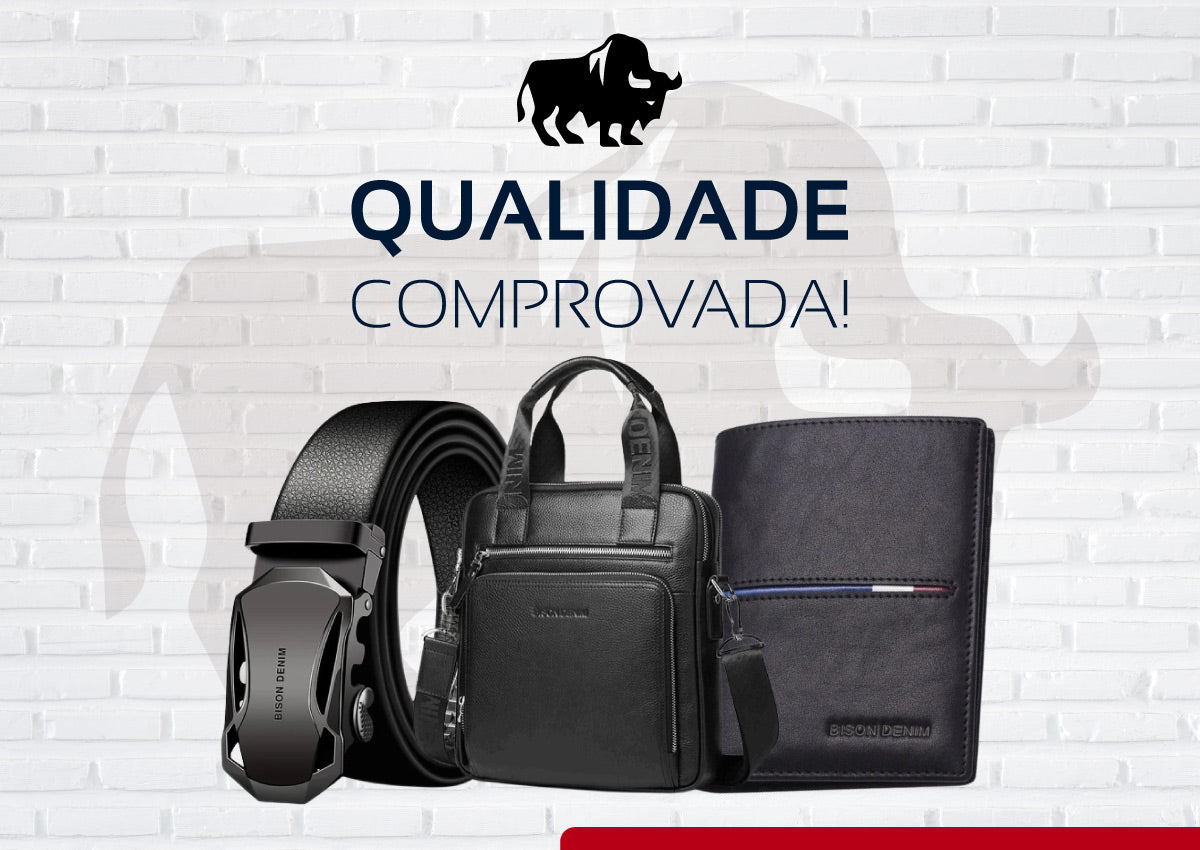 Produtos Bison Denim para pessoas bem sucedidas. Qualidade comprovada.