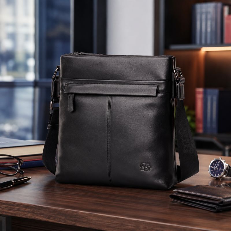 Bolsa Bison Denim Tiracolo Lake Elegante