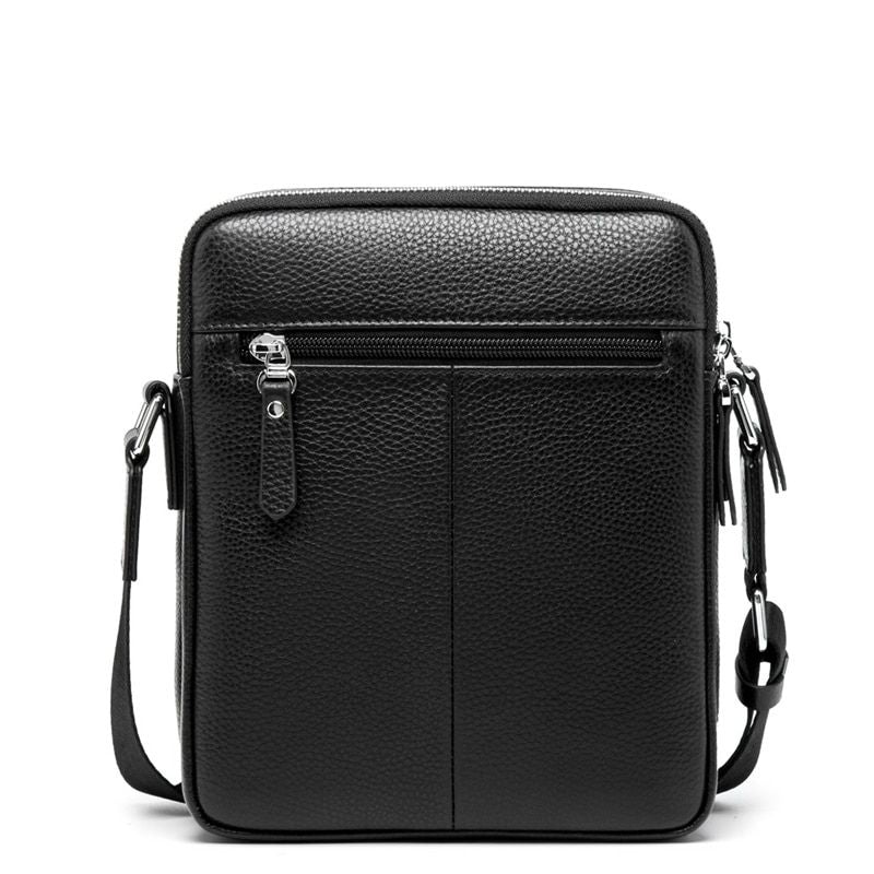 Bolsa Bison Denim Transversal Pocket em Couro Legítimo