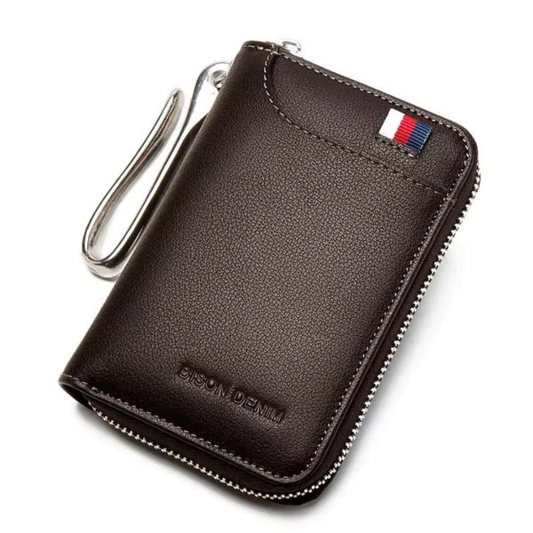 Carteira-Masculina-Com-Porta-Chave-Modelo-Key-Coffe-Visao-Frontal