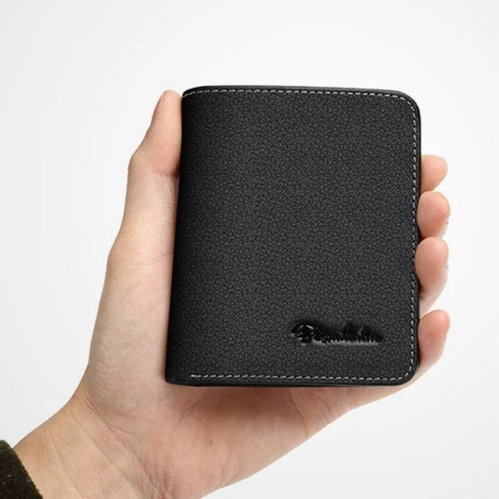 Carteira-Masculina-Slim-Classic-Black-Line-Visao-frontal
